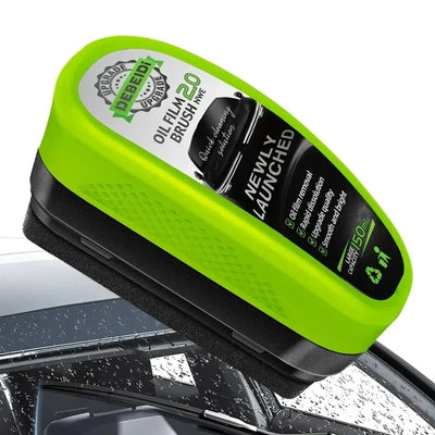 🧼 1pc Oil Film Brush 2.0 – Clear Vision Windshield & Glass Cleaner (with Extra Liquid)