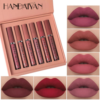 💄 Pack of 8 – 2-in-1 Matte Lipstick & Lip Liner Set A must-have for every makeup lover! This waterproof, smudge-proof set combines lip liner and matte lipstick in one — for bold, defined lips that last all day.