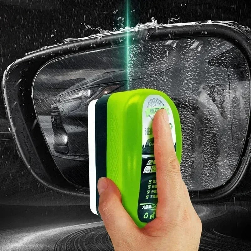 🧼 1pc Oil Film Brush 2.0 – Clear Vision Windshield & Glass Cleaner (with Extra Liquid)