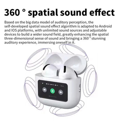 LED Display Wireless Earbuds | سماعات أذن لاسلكية بشاشة LED