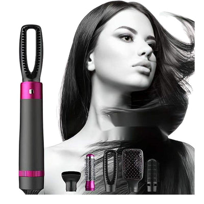 5-in-1 Hot Air Brush – Dry, Style & Volumize in One Tool